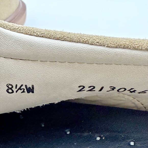 SAS Mens Ambassador Lace Up Oxford Shoes US 8.5 Wide Tan Leather EUC - Picture 12 of 14